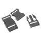 thumbnail image 3 of 20 piezas Hebilla con Correas Accesorio Reemplazable de Plasticó gris Sharpla Hebilla de liberación lateral, 3 of 8