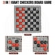 thumbnail image 3 of Juego de mesa Giant Checkers QuadPro 3 en 1 con alfombrilla, 3 of 7