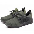 thumbnail image 3 of Zapatillas de deporte para mujer Zapatos de trabajo de seguridad con punta de acero ligeros y transpirables 2d830-w, 3 of 5