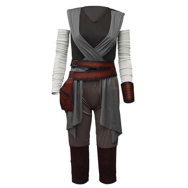 Rey gris Star Wars El despertar de la fuerza COSPLAY Halloween Niños Niñas Fiesta COSPLAY Ropa