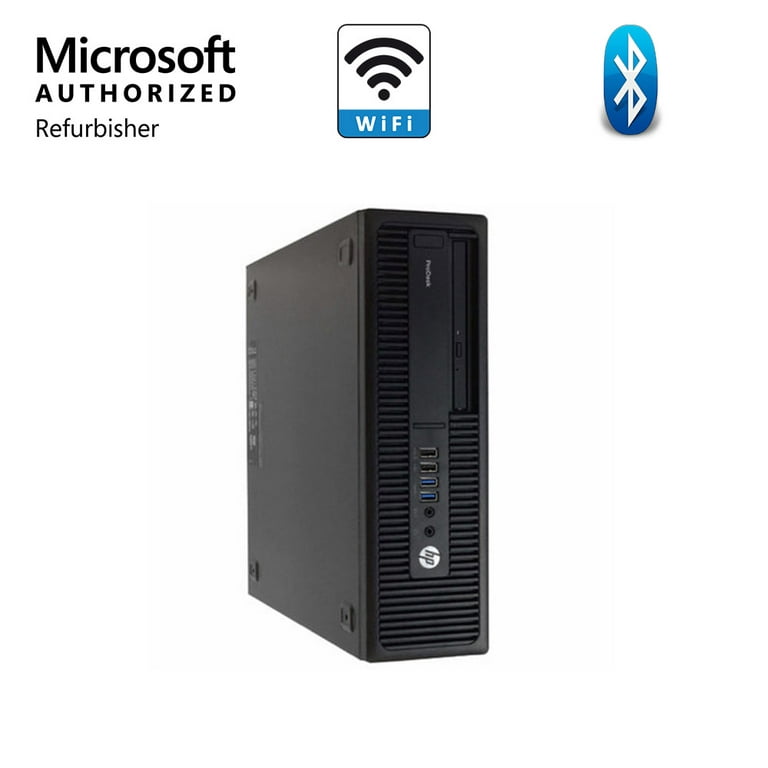 Restored HP ProDesk 600 G2 SFF Desktop Computer, Core i5 8GB 512GB SSD  Bluetooth Wi-Fi DisplayPort VGA USB 3.0 - Desktop PC Windows 10 Pro 