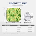 thumbnail image 3 of Gukieu Green Avocado Print Car Windshield Sun Visor, Foldable Anti-UV Car Sun Visor Suitable for Vans, Trucks Car Accessories-Small, 3 of 6