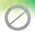 thumbnail image 4 of 100pcs Electroplated Chair Buckle Creative Round Belt Buckle Decoration (Inner Diameter 50mm, External Diameter 68mm), 4 of 6