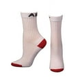 thumbnail image 2 of Ariat A2505605-L Youth Comfort Reinforced Crew Sock, White - Large - Pack of 3, 2 of 2