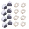 thumbnail image 1 of Replacement Pet Water Fountain Filter Cartridges for Multiple PetSafe Drinkwell Filtrs, Dog and Cat Replacement Carbon Filters, 8pack, 1 of 5