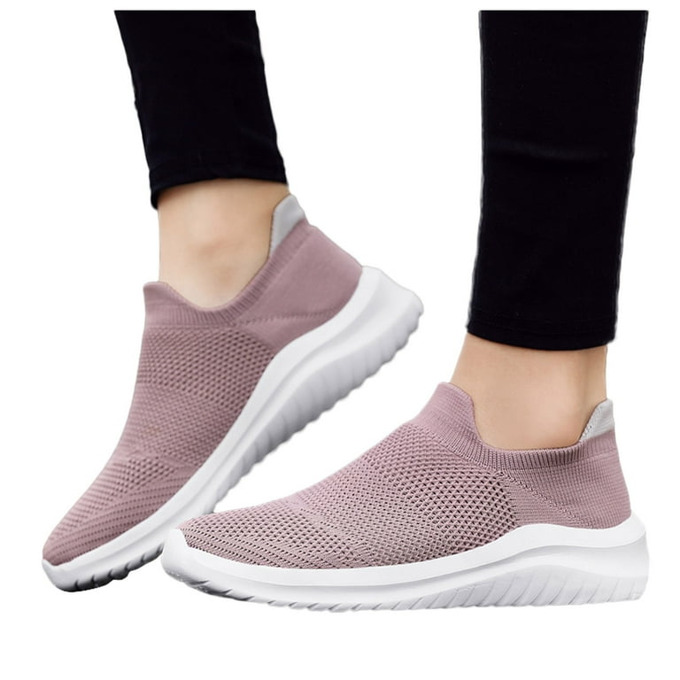 Women's Casual Sports Shoes, Ultra Lightweight And Breathable Slip
