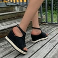 thumbnail image 6 of Penkiiy Summer Ladies Women Thick Soled Shoes Fish Mouth Casual Sandals, 6 of 9