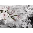 thumbnail image 5 of GK Wall Design  Dark Magnolia Flowers Watercolor Blossom Removable Wallpaper H:75"  x W:112", 5 of 5