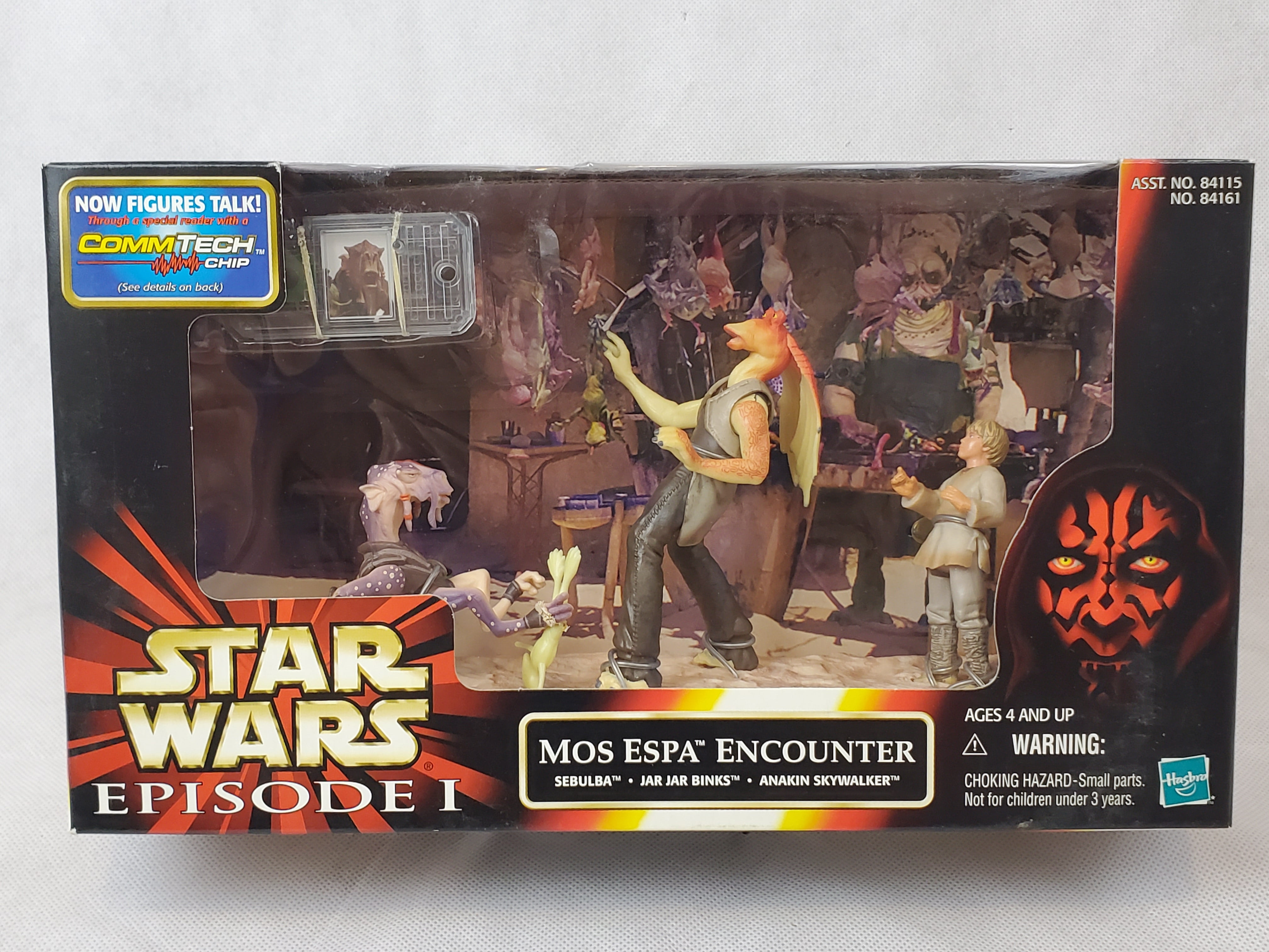 Star Wars Episode I, 1999 Mos Espa Encounter Set - Anakin, Sebulba