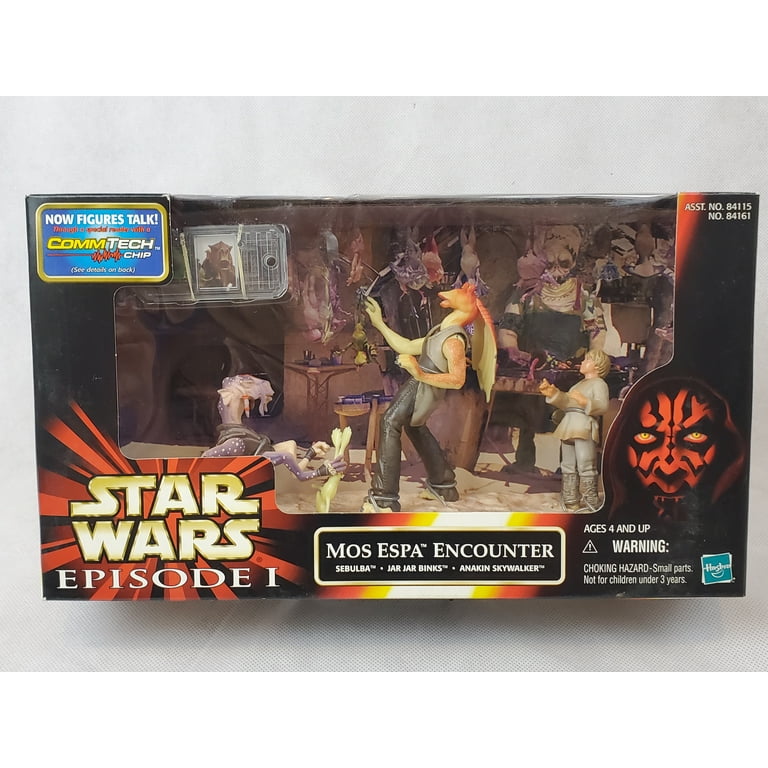 Star Wars Episode I フィギュアセット Star Wars Episode I, 1999 Mos Espa Encounter Set - Anakin, Sebulba