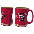 thumbnail image 2 of San Francisco 49ers Coffee Mug - 15oz Sculpted, 2 of 3
