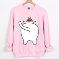 thumbnail image 1 of Sudadera navideña para mujer, suéter de otoño con animales de dibujos animados, regalo para amantes de los gatos, sudaderas con capucha informales de moda navideña, ropa para niñas, 1 of 5