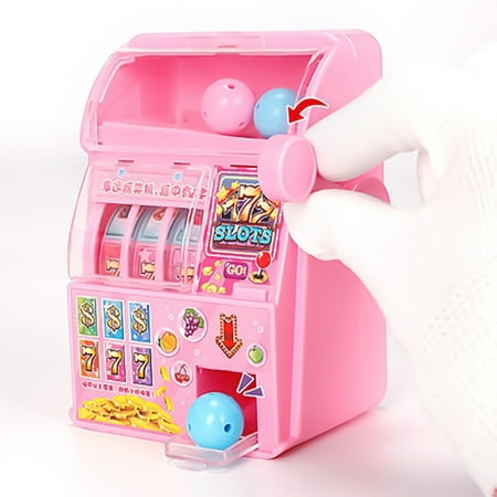 Mini Handheld Lottery Machine Toy Lucky Slot Machines Puzzle Game Kids ...