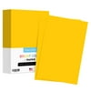 11 x 17 Gold Neon Bright Fluorescent Colored Paper | 20lb Bond (75GSM) Paper | 500 Sheets - 1 Ream