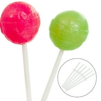 Lollipop Sticks Treat: 72pcs Cake Sticks Round Candy Sticks for Lollipops Candies Chocolates Diy Tools