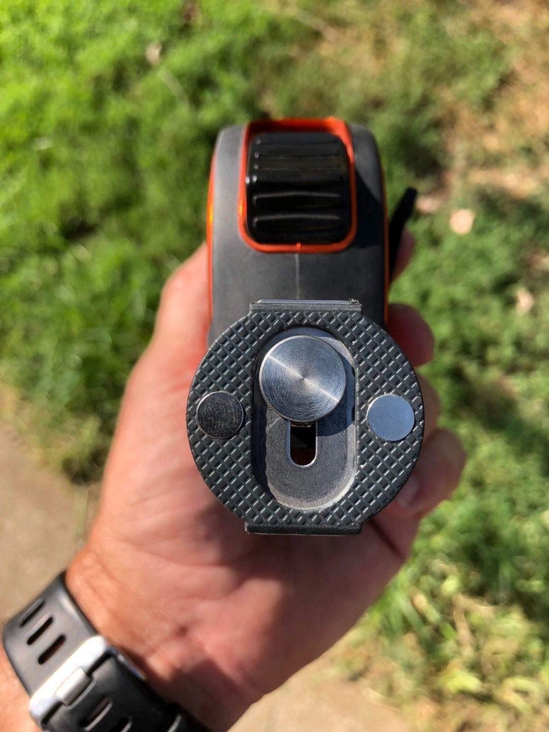 AdjustaGRIP 25' Tape Measure with Double Sided Printing and Oversize & Dynamic Adjusting Claw