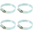 thumbnail image 1 of Miangastore Stainless Steel Metal Clamps for Home Silver Color 4 Pieces 2 Inch, 1 of 9
