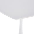 thumbnail image 4 of Miniyam 31.5" Modern Square Dining Table with MDF Top and Metal Base, Space-Saving Design for Small Spaces, White, 4 of 7