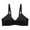 Black, variant on Wirefree Bras for Women Seamless Bra Feature V-Neck T-Shirt Bra Style W-531 Beige 46