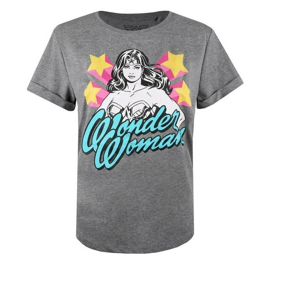 Wonder Woman Womens Stance Heather T-Shirt