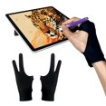 thumbnail image 1 of Guantes de dibujo AmberVec [paquete de 2] para tableta iPad talla M, 1 of 6