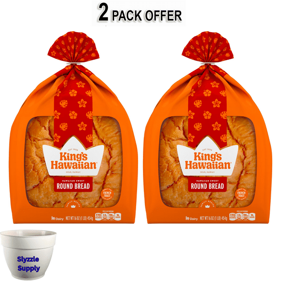 King's Hawaiian Round Hawaiian Sweet Bread, 16 oz