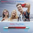 thumbnail image 6 of Daxi for Galaxy S20 FE, [Heat Dissipation] [Anti-Drop Stand] 360° Metal Ring -Red, 6 of 13