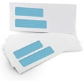 thumbnail image 2 of Aimoh Flip and Seal #9 Security Business Envelopes, Double Window Mailing Envelopes, White, 3-7/8" x 8-7/8", 500 Count, 2 of 6