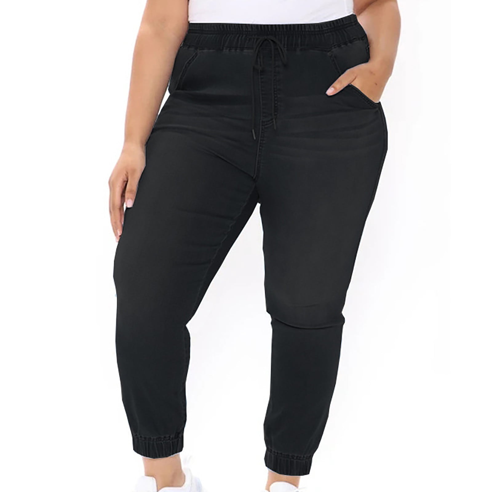 None Slim Denim Joggers Girl, Waist Size: 32 at Rs 299/pair in