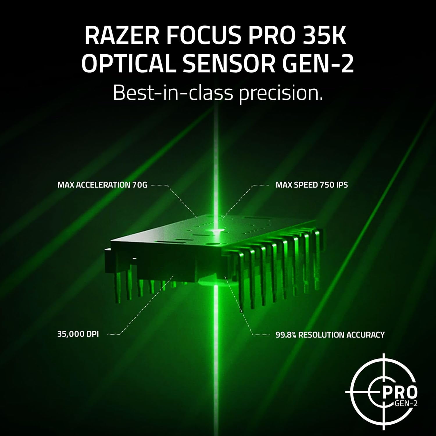 Restored Razer Viper V3 Pro Wireless Esports Gaming Mouse: Symmetrical - 55g Lightweight - 8K Polling - 35K DPI Optical Sensor - Gen3 Optical Switches - 8 Programmable Buttons - White (Refurbished)