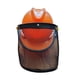thumbnail image 2 of Protector facial para casco forestal con visera de malla para carpintería, protector facial profesional, 2 of 9
