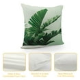 thumbnail image 4 of Nawypu  Summer Style Home Decorative Throw Pillow Covers Vintage Tropical Green Leaves Cushion Case Plant Palm Monstera Leaf Pillowcase, 4 of 5