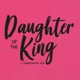 thumbnail image 5 of Wild Bobby, Daughter Of The King 2 Corinthians 6:18 Inspirational/Christian Women Racerback Tank Top, Raspberry, X-Large, 5 of 5