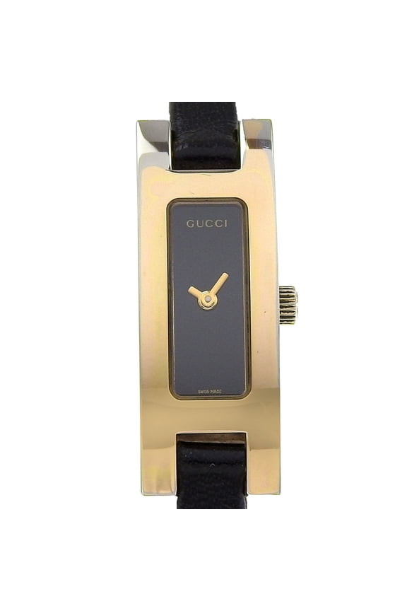 Pre-Owned Gucci GUCCI Watch 3900L Stainless Steel x Leather Quartz Analog Display... (Good)