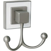 Fusion Double Towel Hook, Brushed Nickel