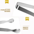 thumbnail image 3 of BALAHAPY 6Ud Pinzas Portátiles De Acero Inoxidable Para Hielo Uso En Cocina Y Eventos, 3 of 8