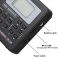 thumbnail image 5 of 2X Radio de Banda AM/SW/LW/TV/FM Radio Receptor de Frecuencia Recepción de Radio FM con Sincronización Reloj Despertador Radio Portátil, 5 of 5
