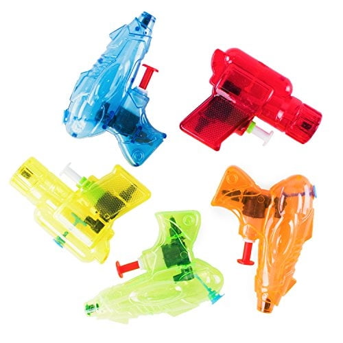 Mini pistolas de agua coloridas para chorros de plástico para niños Favores de fiesta de c Super Z Outlet Super Z Outlet