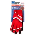 thumbnail image 2 of Franklin Sports Youth Football Receiver Gloves - Shoktak Youth Gloves - Kids Football Gloves - High Grip Football Gloves - Red - Youth Medium, 2 of 3