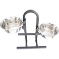 thumbnail image 3 of Iconic Pet  Stainless Steel Adjustable Pet Double Diner 12 cup, 3 of 4