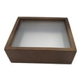 thumbnail image 3 of Vitrina de flores secas, caja de sombra de madera, marco de flores prensadas para obras de arte 7 pulgadas, 3 of 9