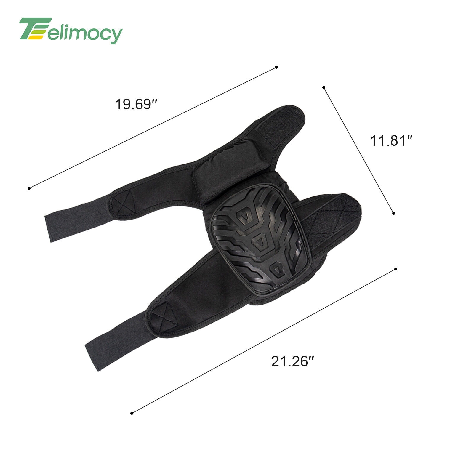 Heavy Duty Gel-Foam Knee Pads Professional Leg Protector for Work Construction Gardening Safe Extended