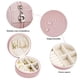 thumbnail image 5 of 20Pcs Organizadora de Joyero de Viaje, Alhajeros Joyeria de Pu para Mujer, Portátil Mini Alhajeros para para Aretes, Anillos, Collares, lápiz Labial (20, Rosa), 5 of 7