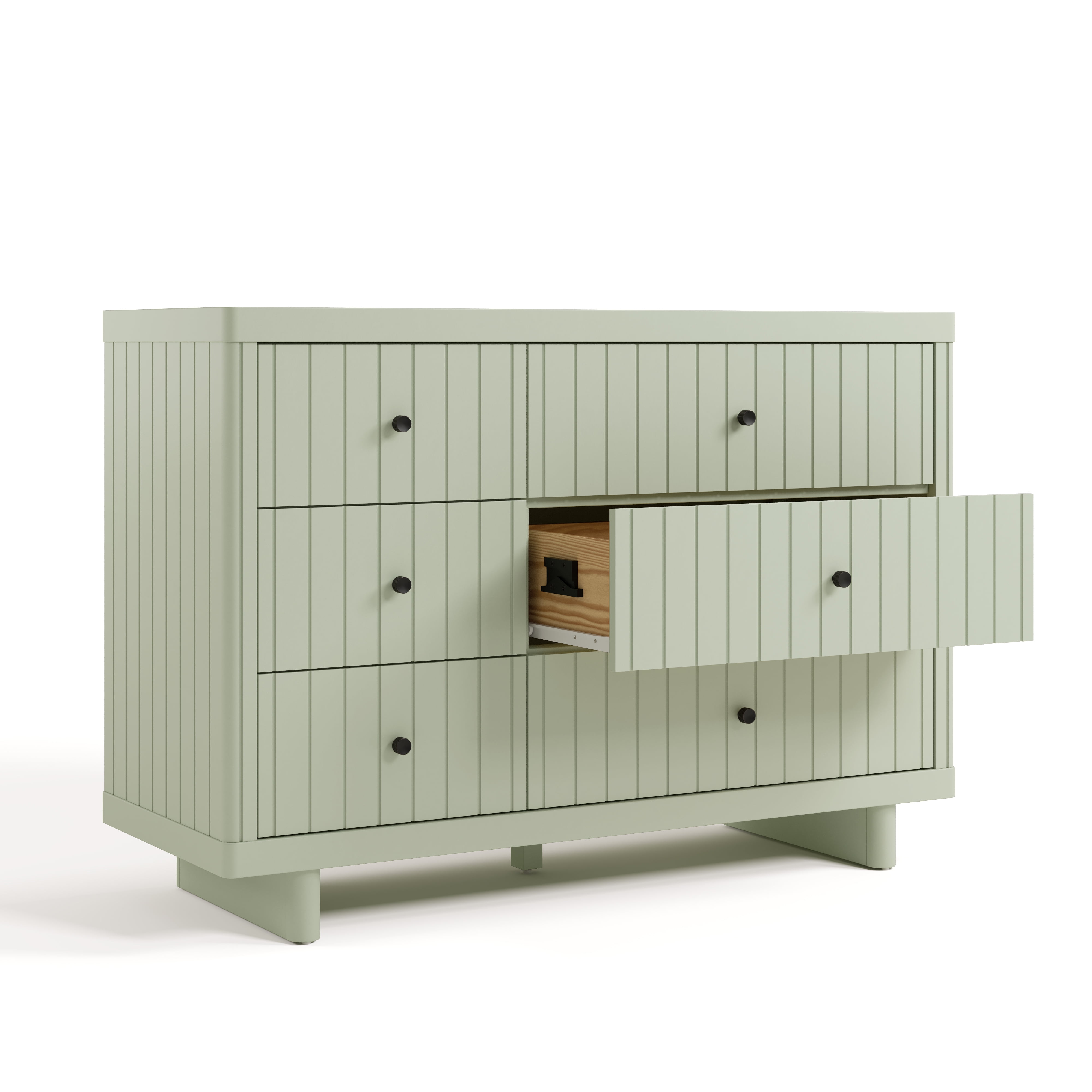 Art of Nursery by Storkcraft Kyoto 6 Drawer Nursery Dresser, Sage