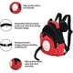 thumbnail image 3 of Arnés antipérdida para bebé, bolsa de arnés de seguridad de mochila de algodón purificado con correa para niños (rojo), 3 of 4