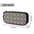 thumbnail image 4 of Vsdgher Daisies Flowers Print Large Capacity Pencil Case Pouch with Zipper, Portable Aesthetic Big Capacity Pencil Cases Pen Office Travel Stationery Bag, 4 of 8
