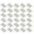thumbnail image 1 of Wig  Comb, Excellent Effect Wig Comb Clips with 30pcs for Barber Shop Black,Coffee,Beige, 1 of 7