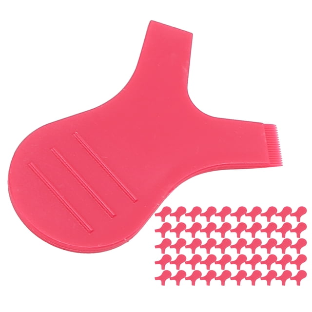 Cepillo para pestañas, 50 piezas, cepillo para permanente en forma de Y, cepillo para injerto de pestañas en forma de Y, construido para durar
