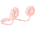 thumbnail image 3 of Ventilador USB ANGGREK con banda para el cuello Color rosa, 3 of 8