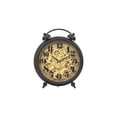 thumbnail image 3 of Yosemite Home Decor 5120010 Black & Brass Gear Table Clock, 3 of 4